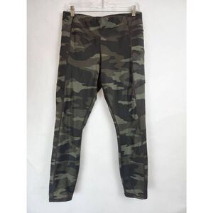 Athleta Camouflage Leggings - Green and Black